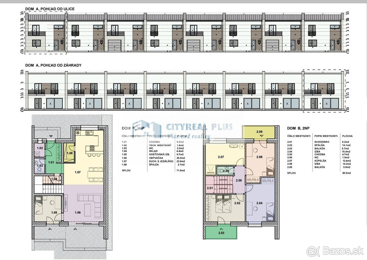 Ponúkam na Predaj novostavbu v radovej zástavbe Nov Zámky - 9