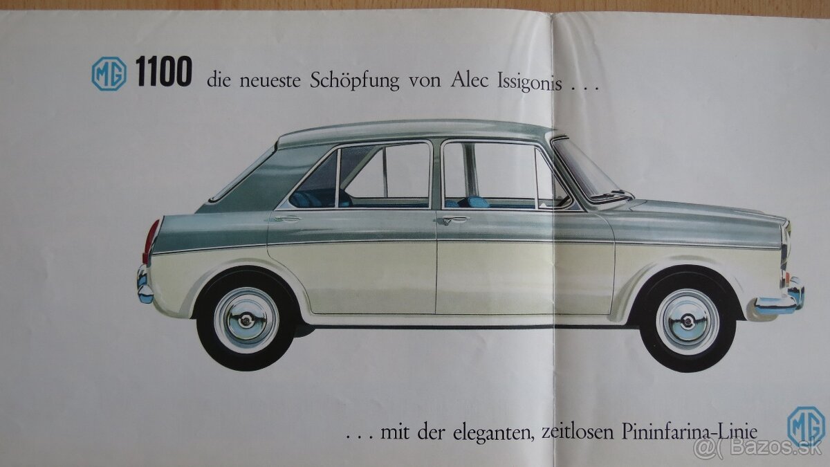 Prospekty Hillman, Ford Anglia, Austin, Morris, MG. - 9