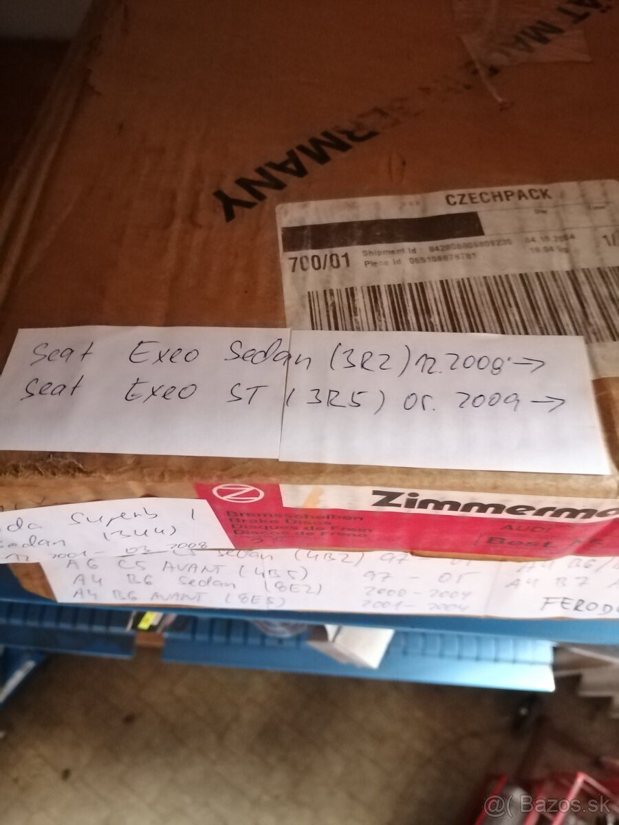 Škoda, AUDI, VW Přední brzdové kotouče Zimmrmann Honda - 9