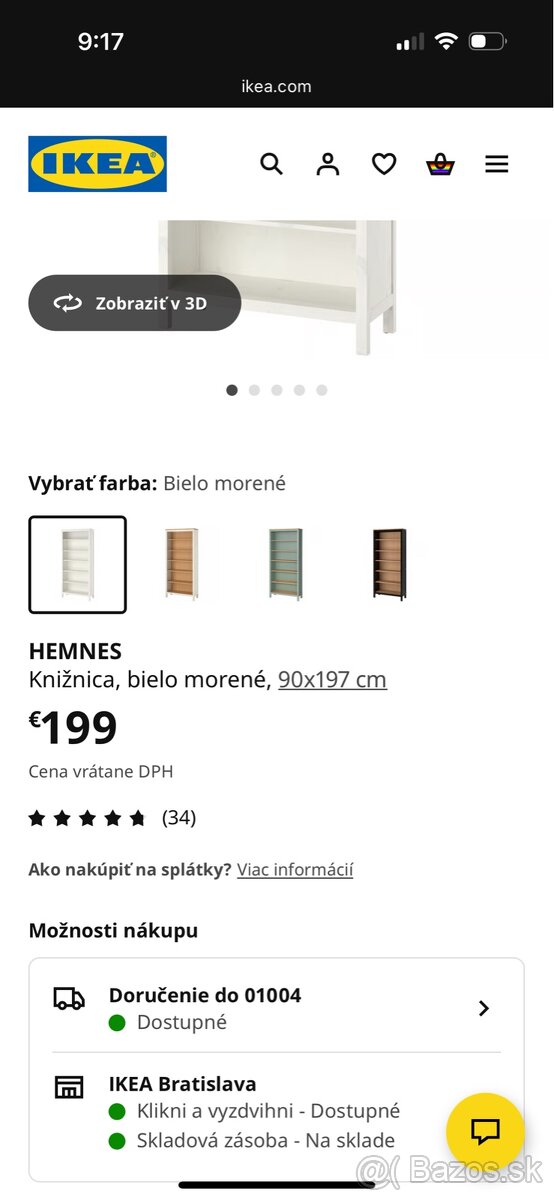 Písací stolik +kniznica - 9