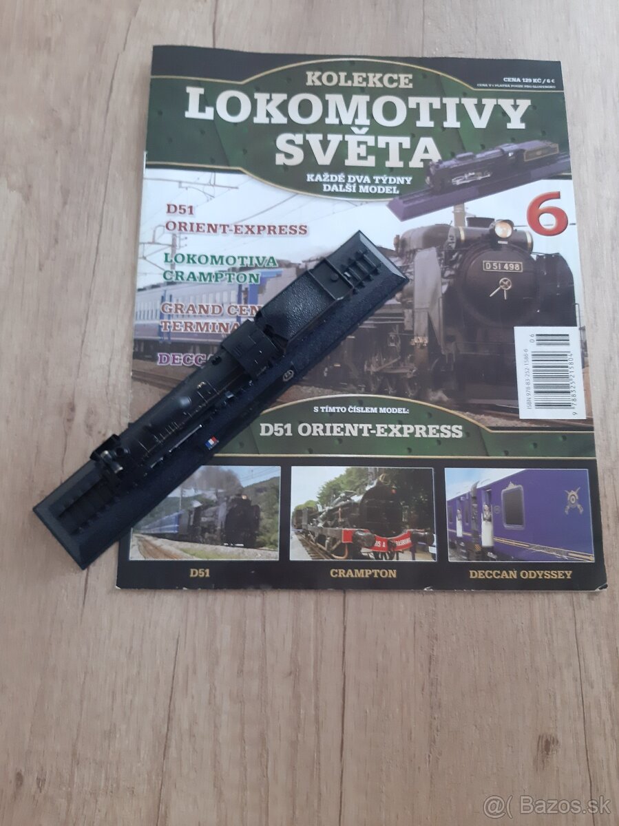 Lokomotívy sveta + časopis v ČR - 9