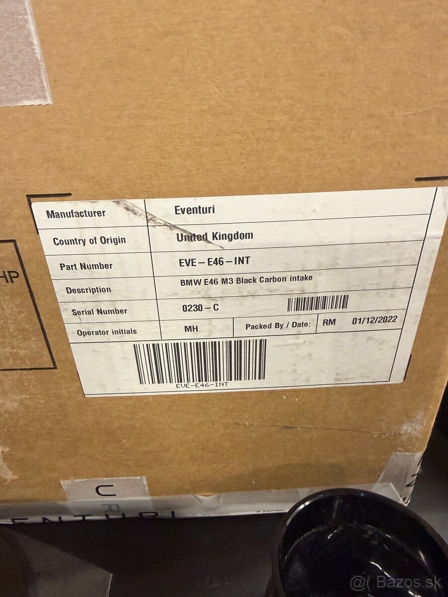 Eventuri sanie na BMW E46 M3 - 9