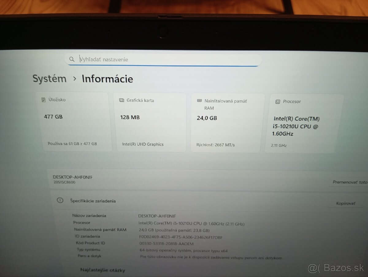 Lenovo ThinkPad T14 (14”) - 9