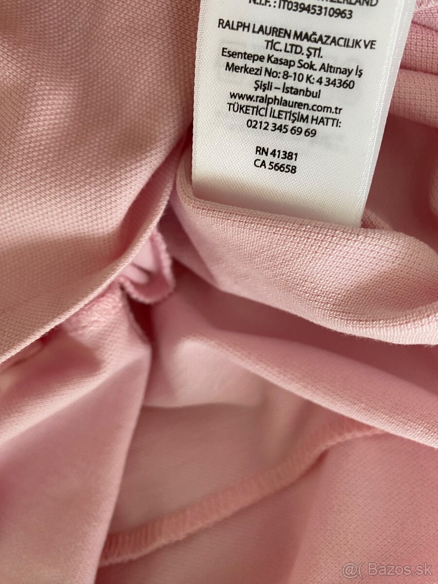 Polo Ralph Lauren dievčenské šaty bavlna 7rokov - 9