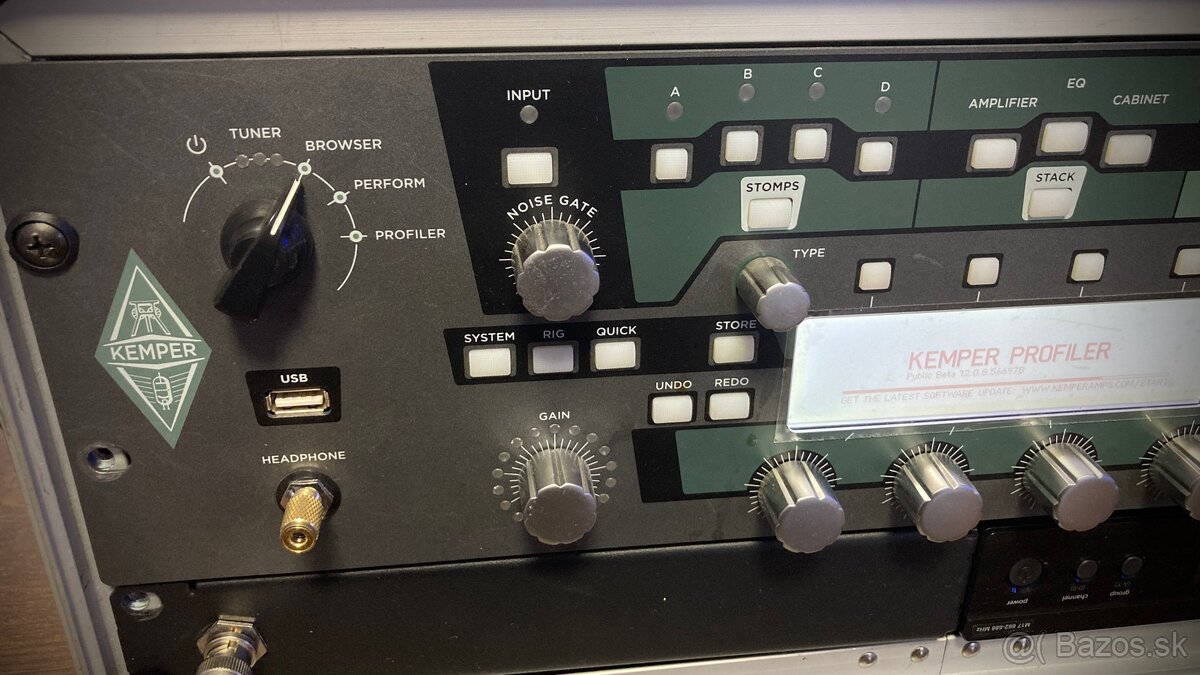 KEMPER Profiler 3U rack + FCB 1010 midi controller - 9