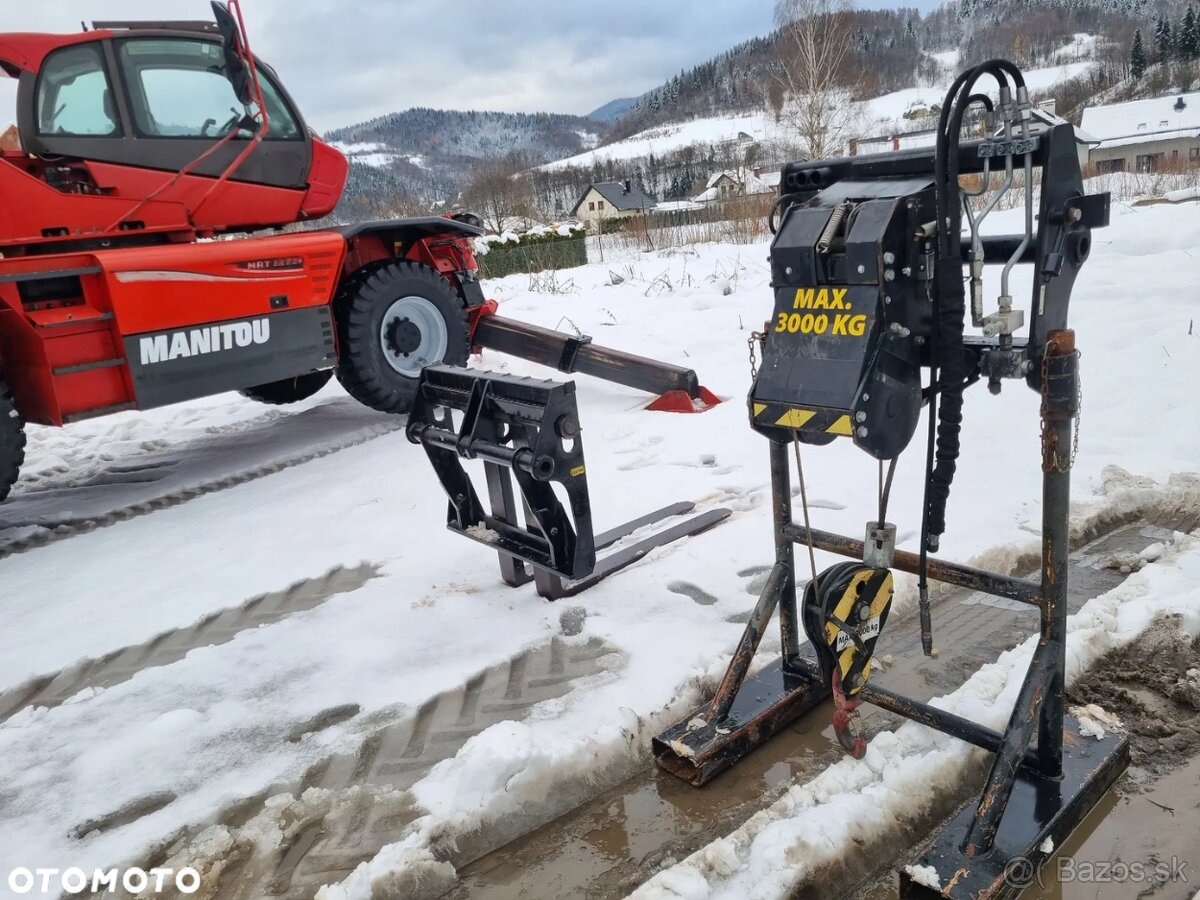 Manitou MRT3255+ PRIVILAGE Teleskopický manipulátor 32 metro - 9