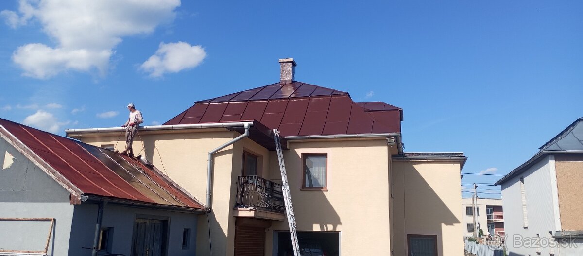 Maľovanie strechy - 9