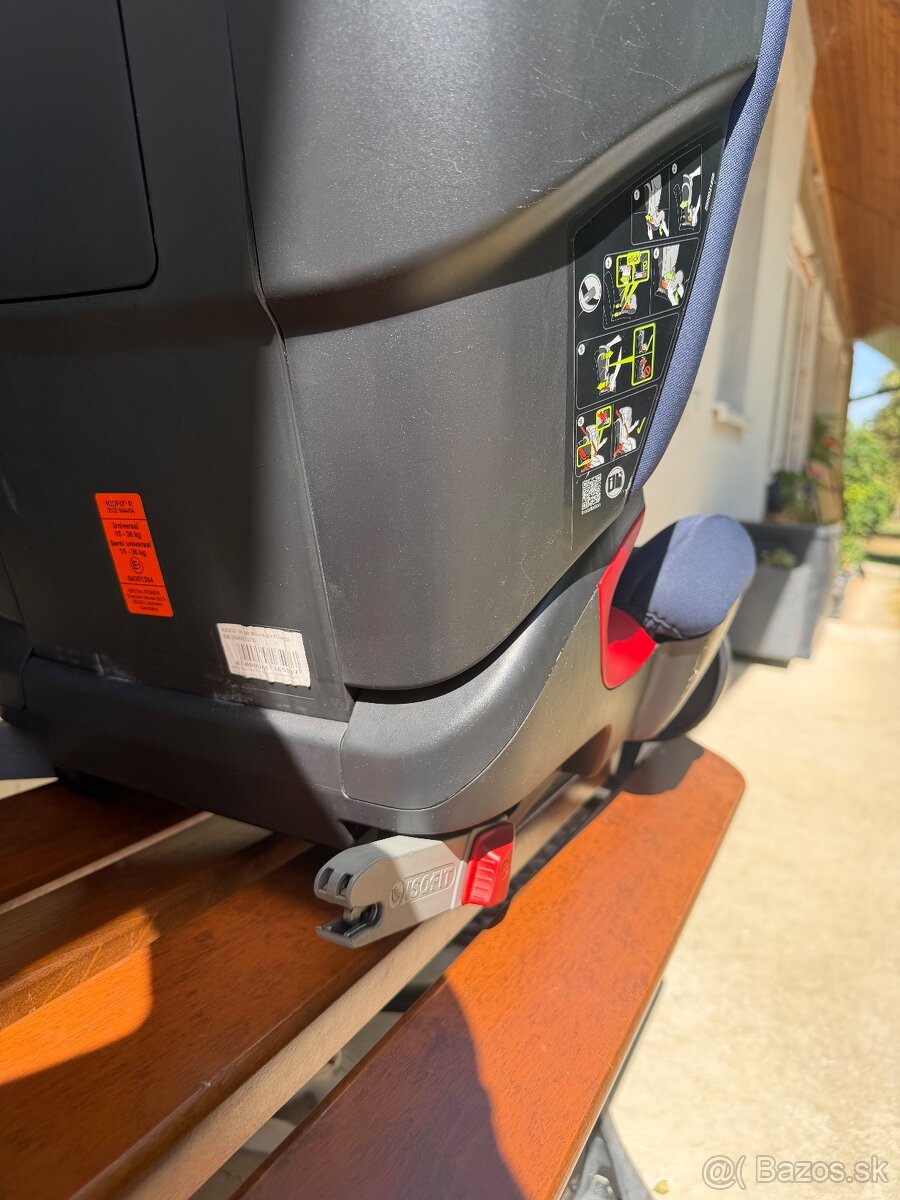 Britax Römer KIDFIX ISOFIX autosedačka, modrá - 9