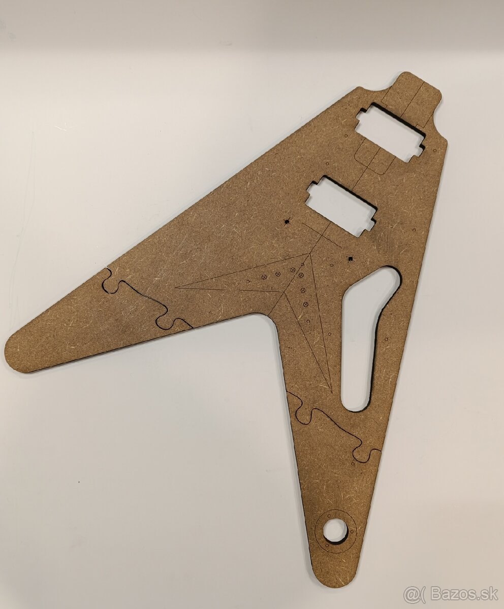Šablóny pre výrobu gitary - 9