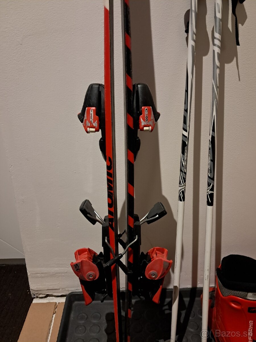 Lyže, lyžiarky + palice - 9