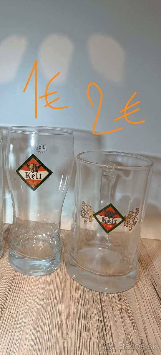 Slovenské pivové poháre 5 - 9