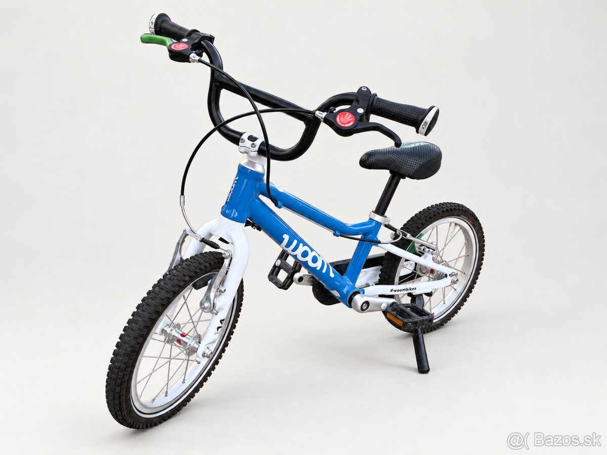 Detský bicykel WOOM 2 – 14″, modrý - 9