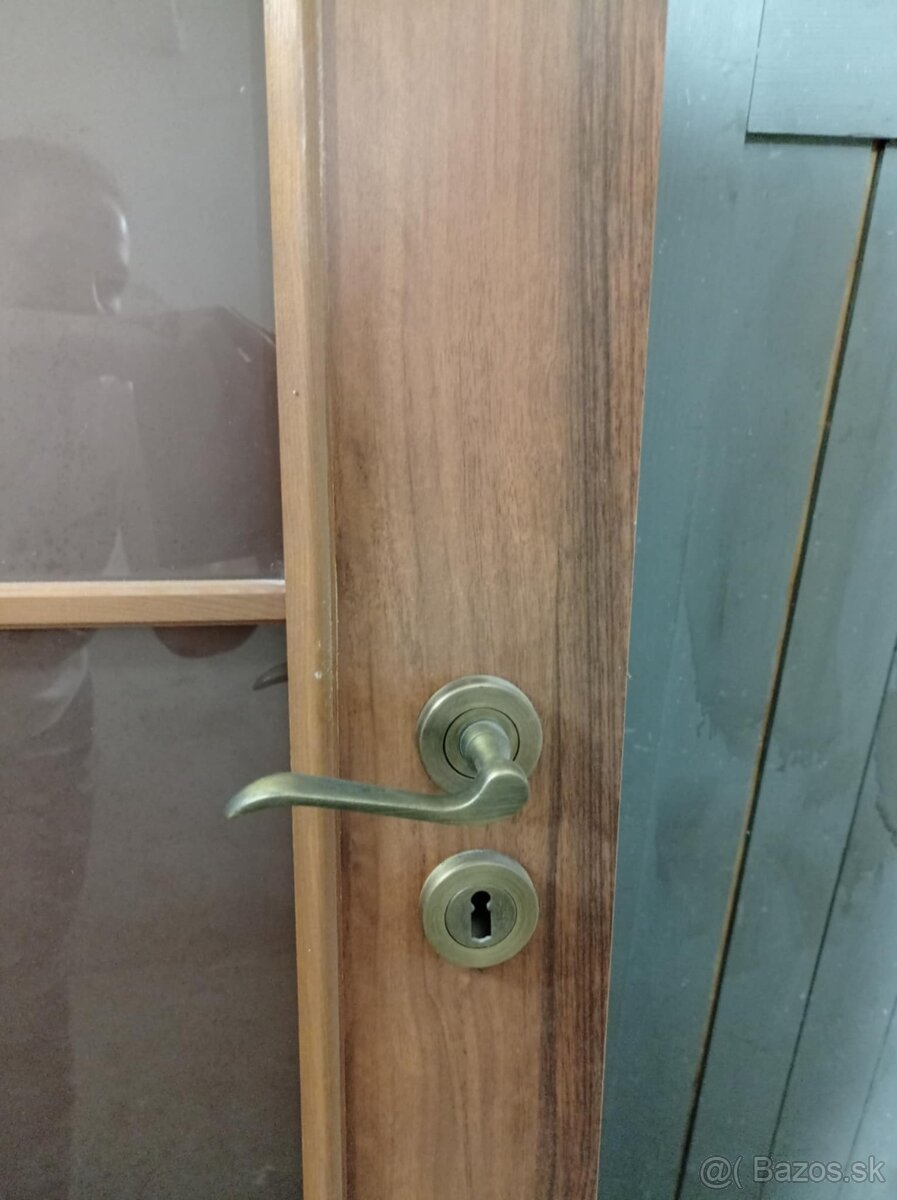 Interiérové dvere s malým presklením, presklené dvere ľavé - 9