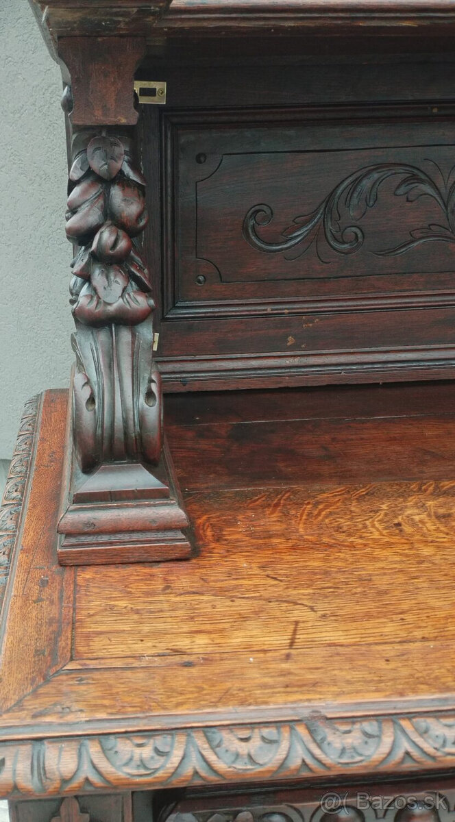 Príborník starožitný francúzsky cca 18 až 19 str. . - 9