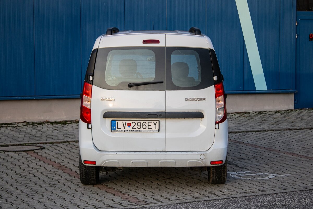Dácia Dokker 1.5 dCi, 55kW, M5, SK pôvod - 9