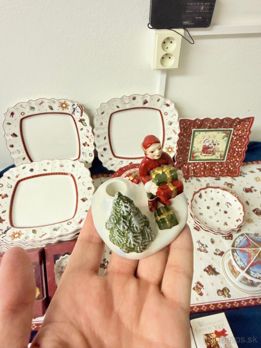 Vianocny porcelan Villeroy Boch toys a Hustchenreuther - 9
