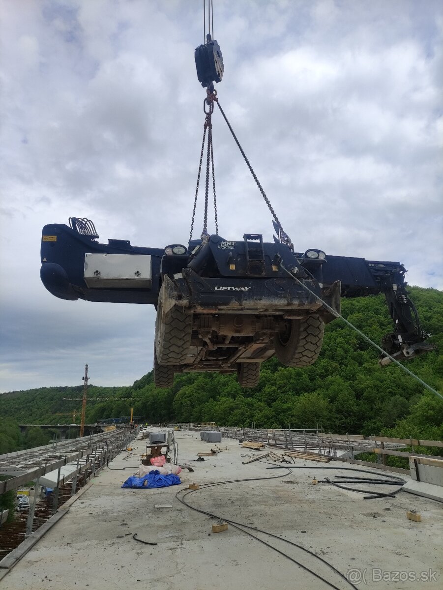 Manitou mrt teleskopické manipulátory. - 9