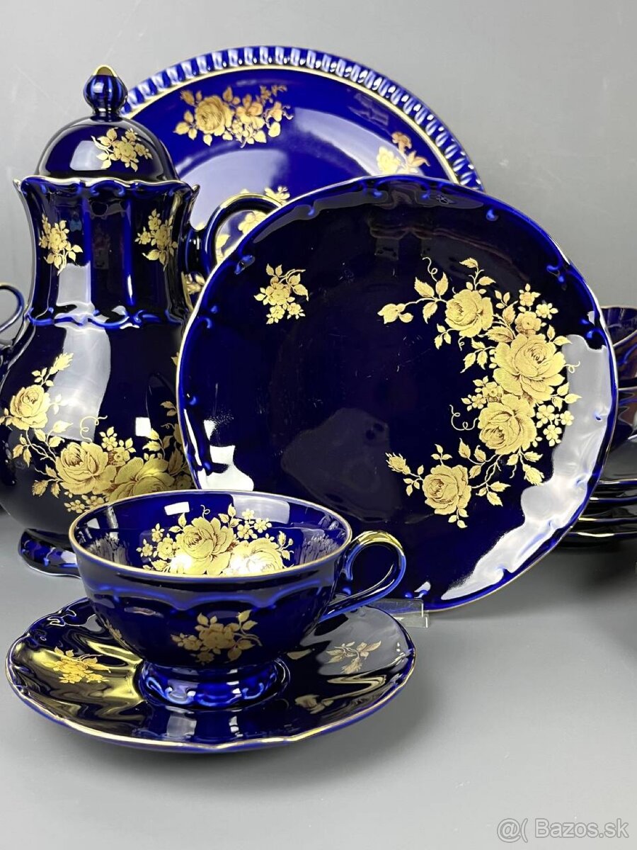 Čajova kávová súprava Bareuther Waldsassen Nemecko - 9