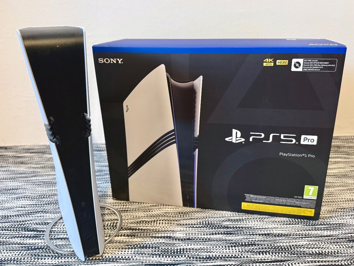 PlayStation 5 Pro v záruke +Vertical Stand + Prachový filter - 9