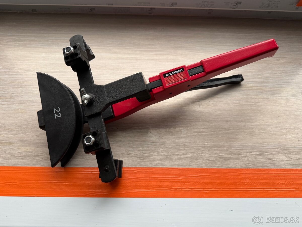 Nová ručná ohýbačka rúr 7 čeľusťi 6-22mm (1/4″-7/8″) - 9