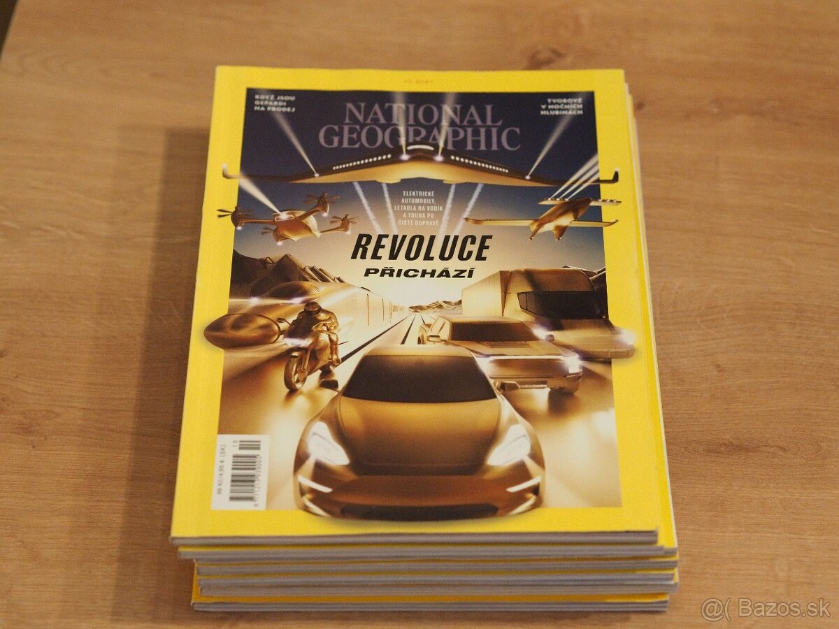 časopisy National Geographic 9ks - 9