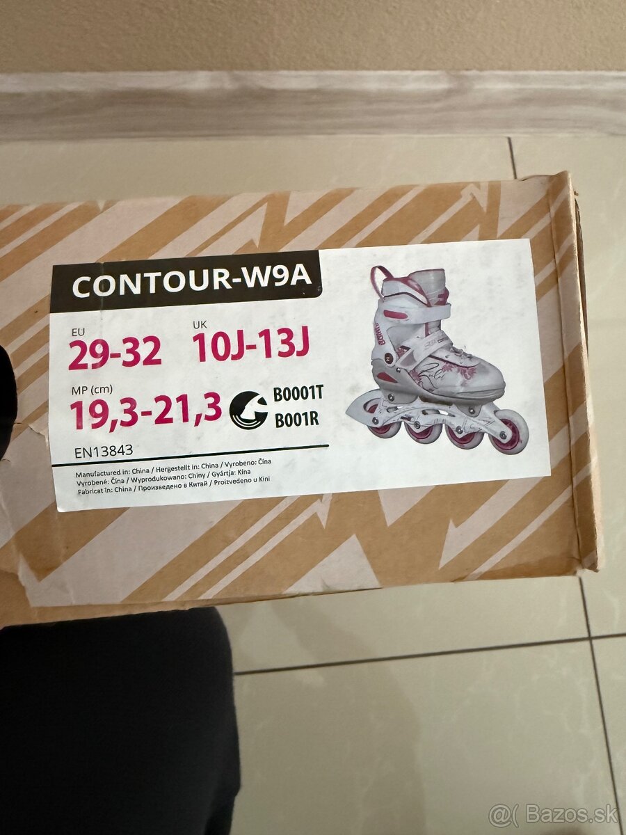 Dievčenské kolieskové korčule. - 9