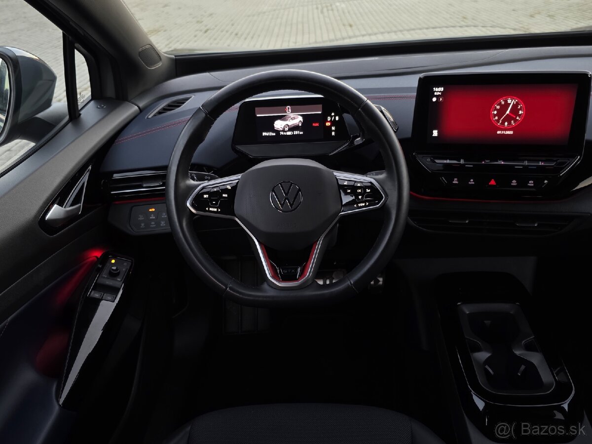 Volkswagen ID4 GTX 4Motion 220kw 82kWh Ťažné Matrix - 9