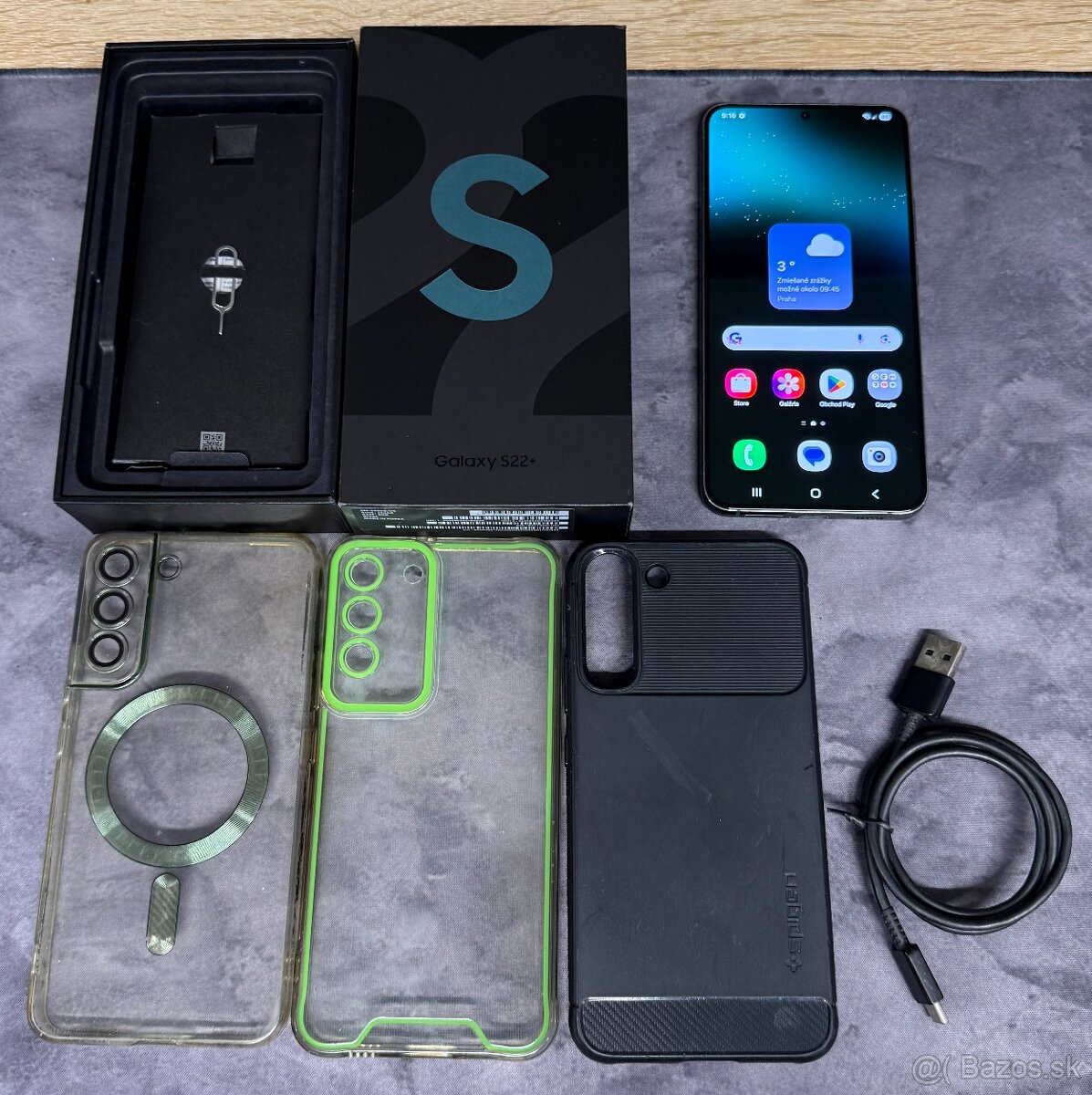 Samsung Galaxy S22+ S906B 8GB/256GB Dual SIM Green - 9