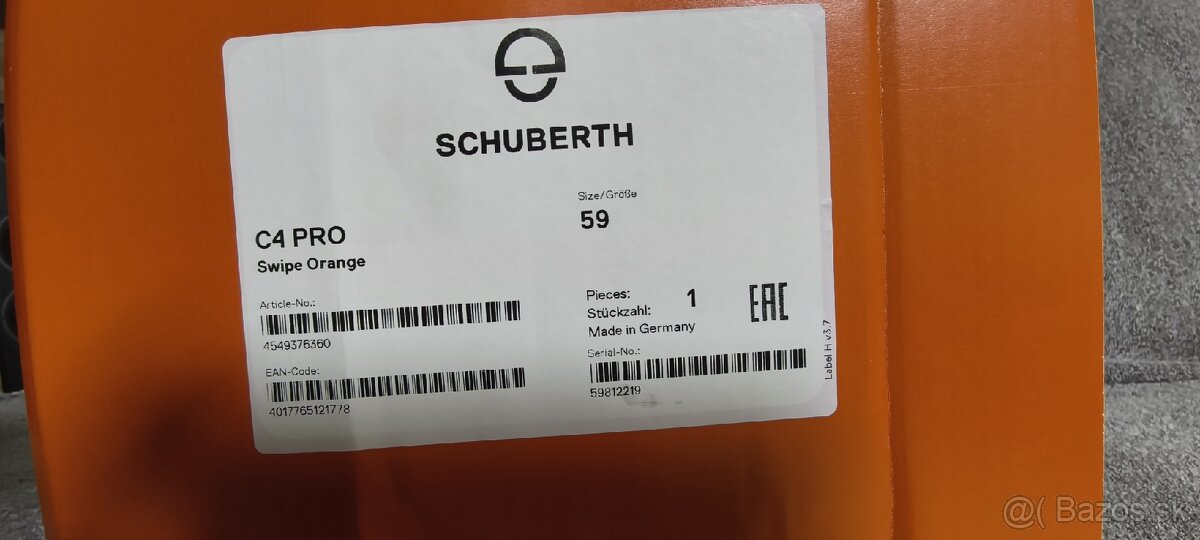 Predá helmu SCHUBERTH C4 PRO - 9