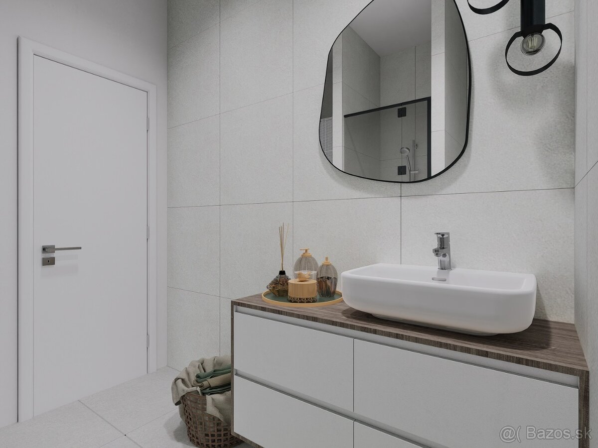 3-izbový byt TYP ,,F" v TRIKOTE VO VRBOVOM, 71,26 m2, balkó - 9