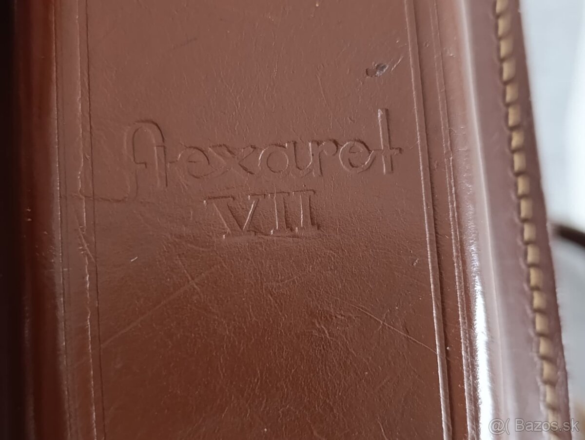 Starý československý fotoaparát Flexaret VII s krabici a pou - 9