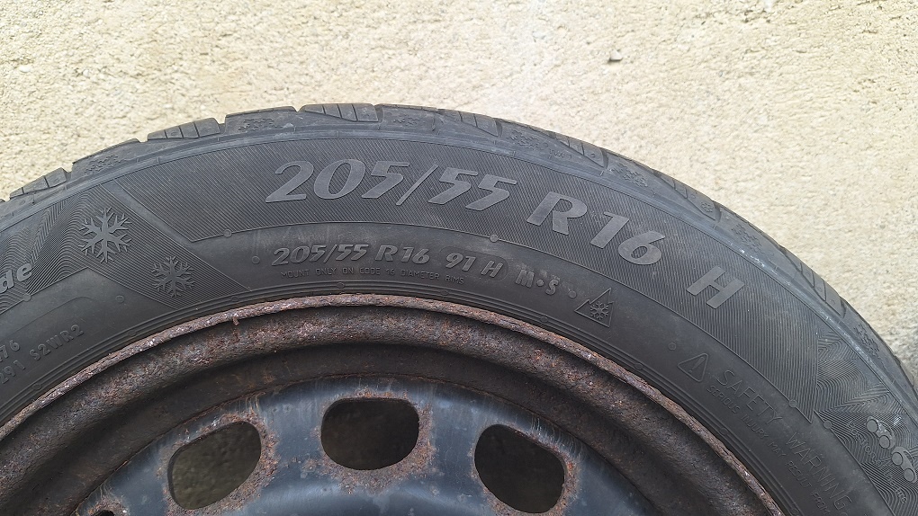 starsie plech disky R16 + pneu - 9