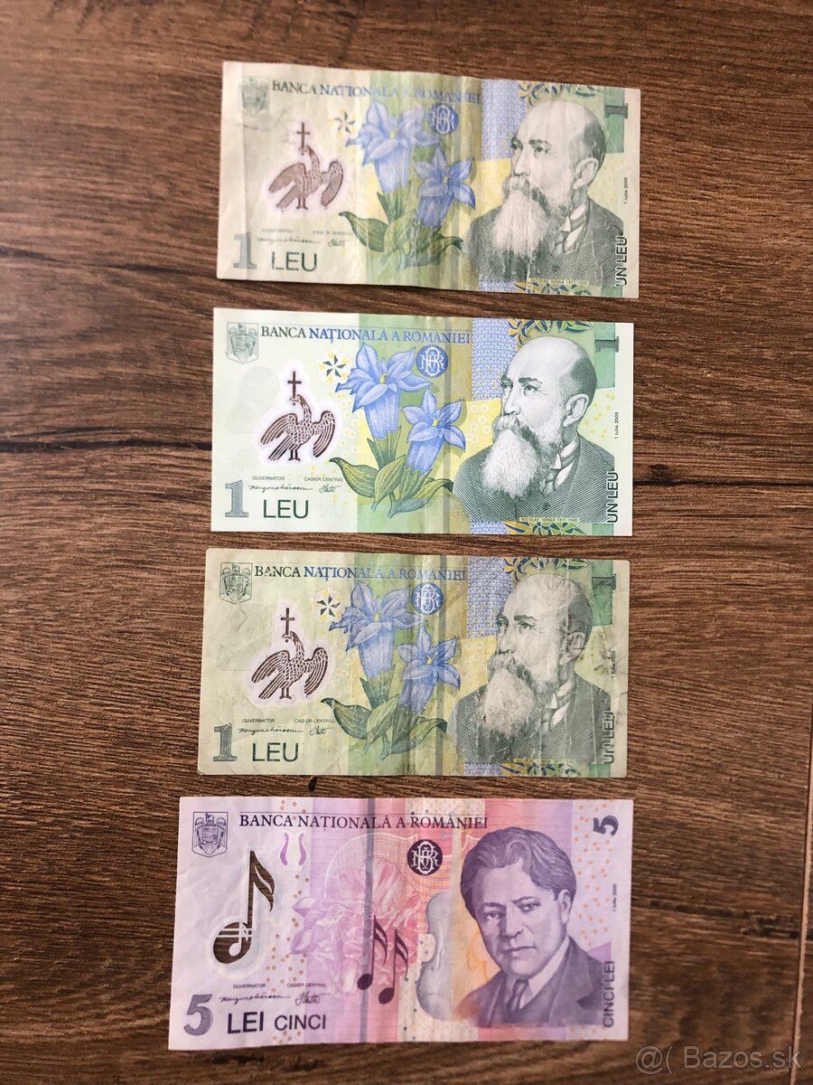 Bankovky RUMUNSKO/SLOVINSKO - 9