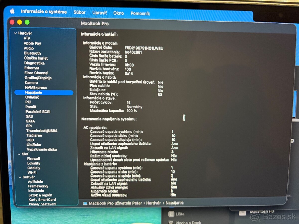 MacBook Pro 16 M1 Pro 16/512GB 15 cyklov - 9