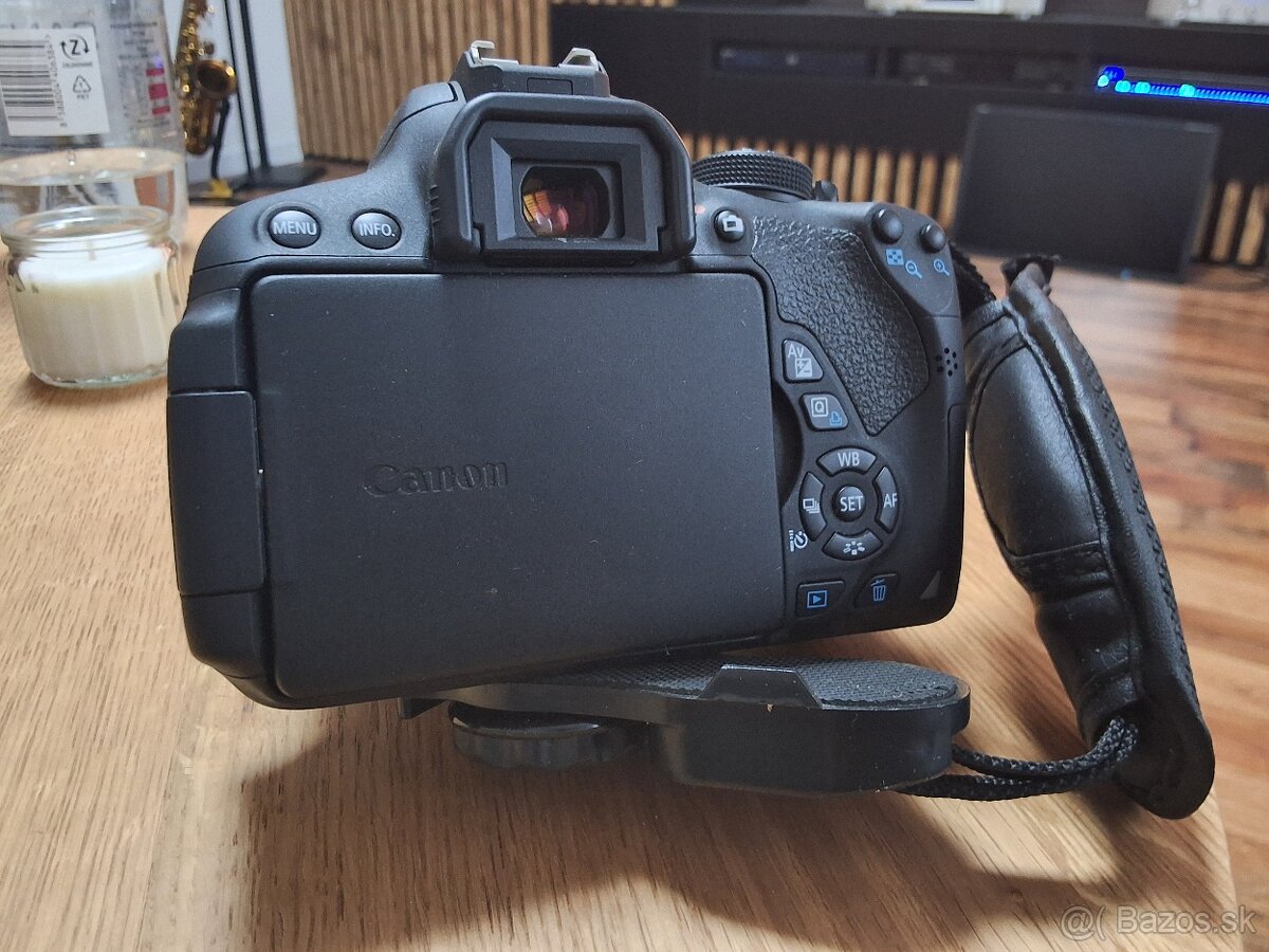 Canon EOS 700D,4x objektiv 2x bateria 350e - 9