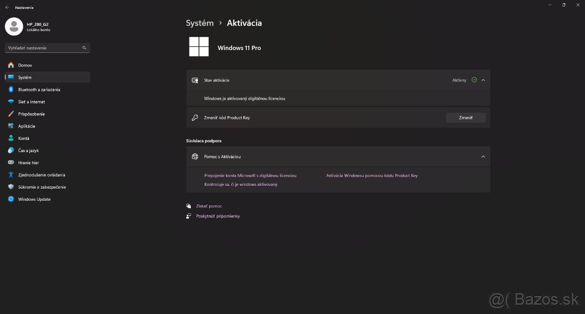 PC skrinka HP 280 G2 MT, windows 11 pro - predám. - 9