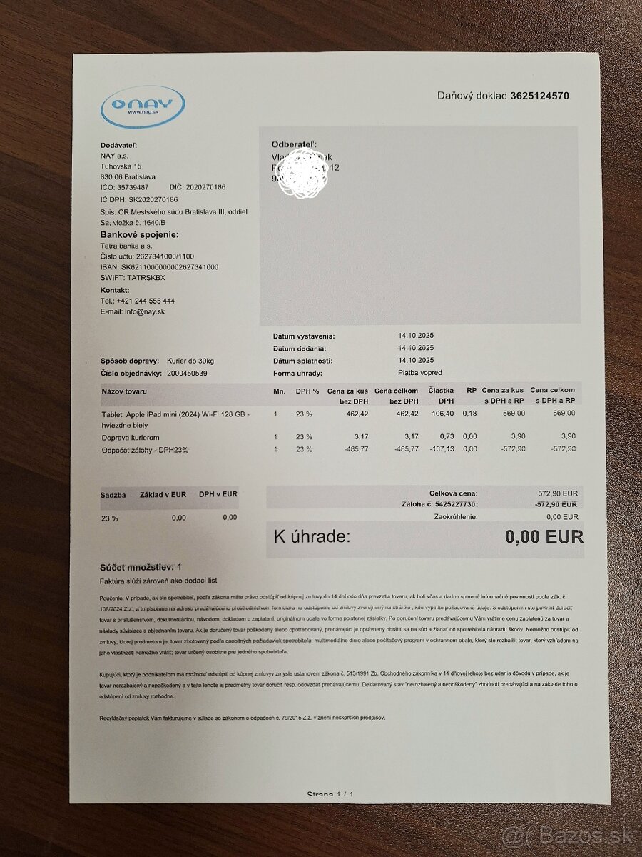 Apple iPad mini (A17 Pro) 128GB, záruka do 10/2027 - 9