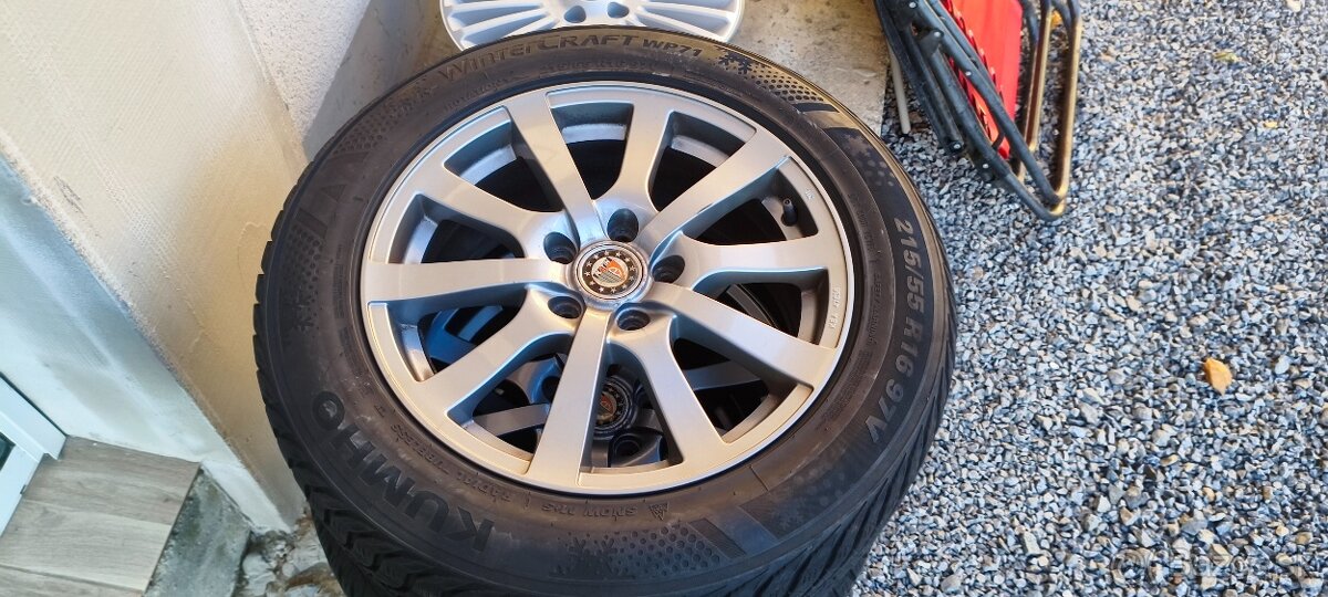 Zimné pneumatiky 215/55/R16 plus elektróny - 9