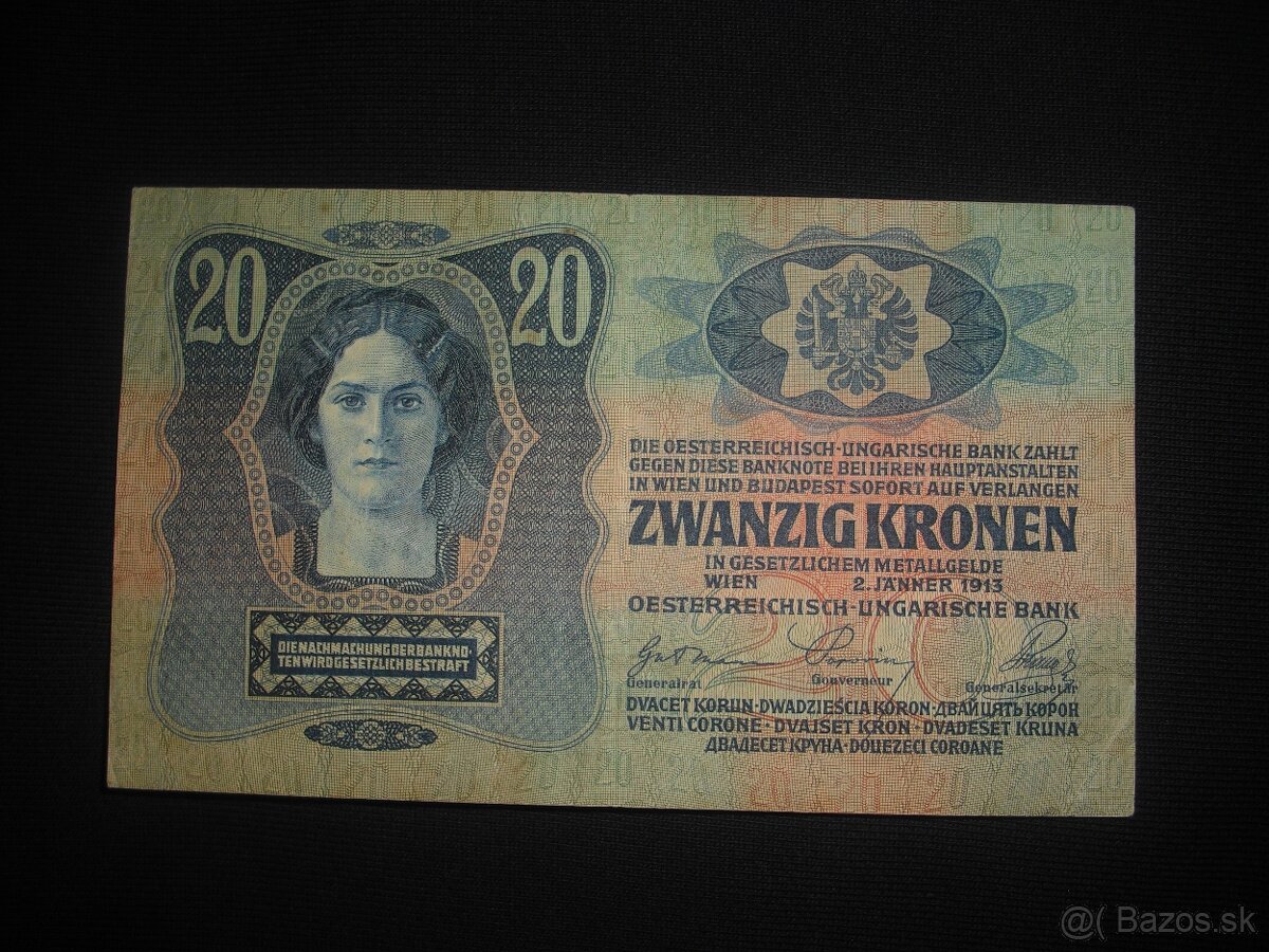 predam Rakusko Uhorske bankovky Kronen Koruny - 9