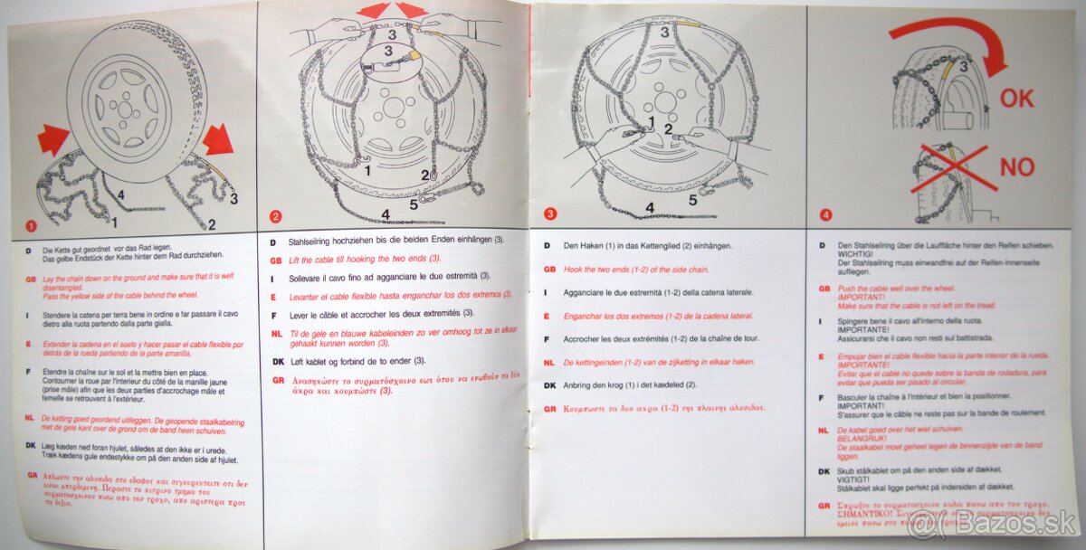 Snehové reťaze - 9