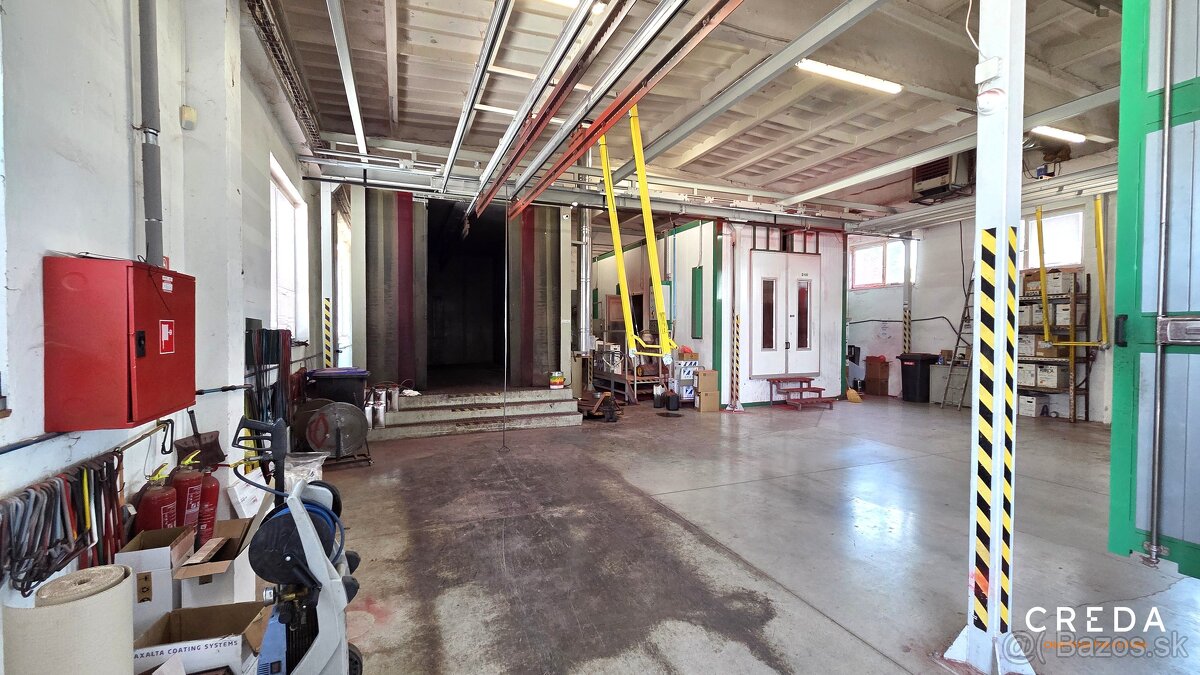 CREDA | predaj hala s lakovňou, Nitra - Priemyselná ul. - 9