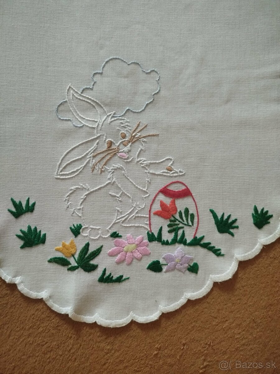 Ručne vyšívané obrusy. - 9