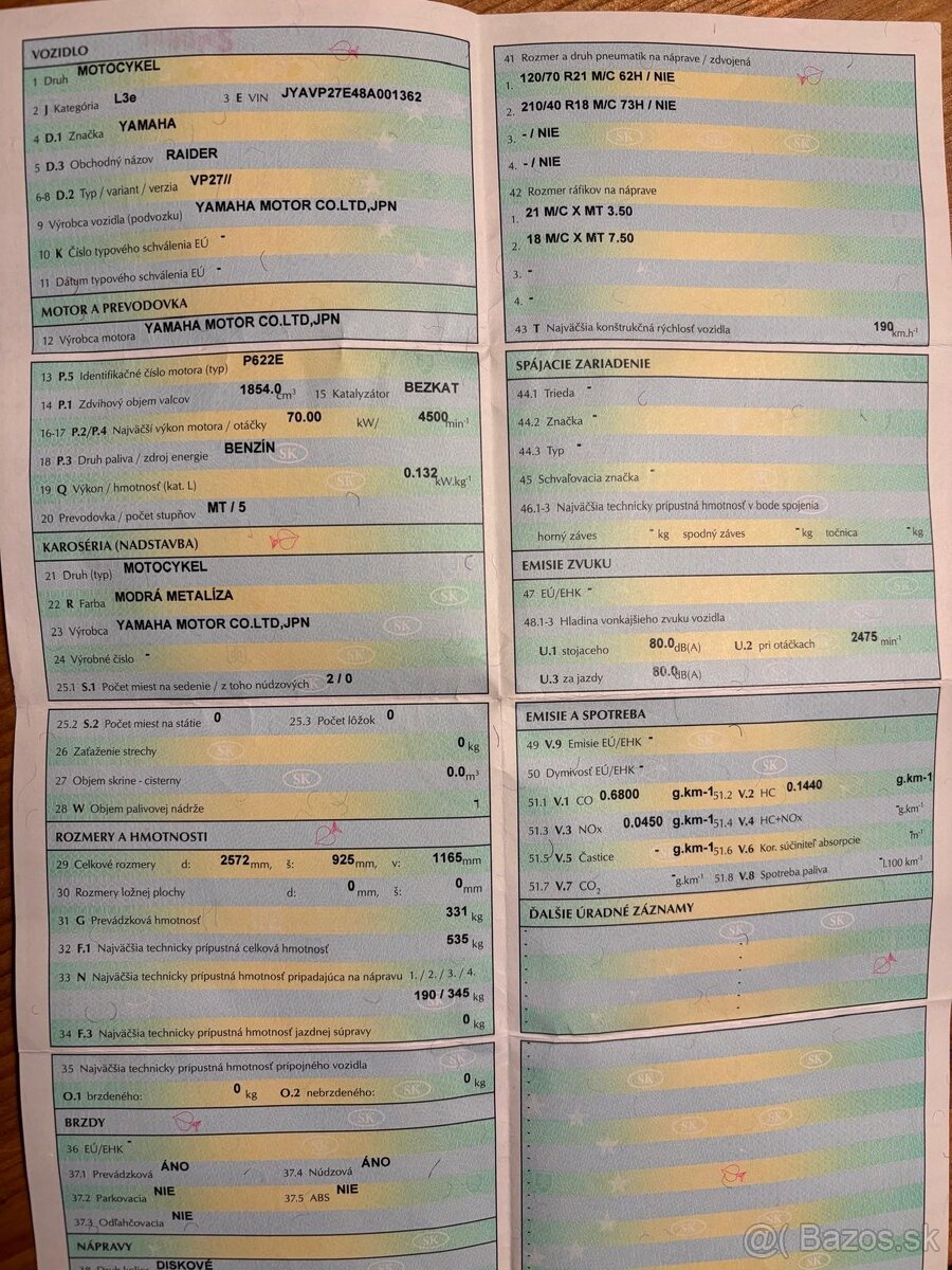 Yamaha Raider xv 1900 - 9