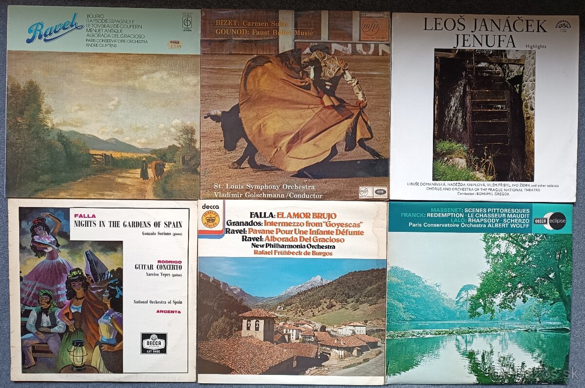 Gramofonové platne LP 18 Vážna hudba - 9