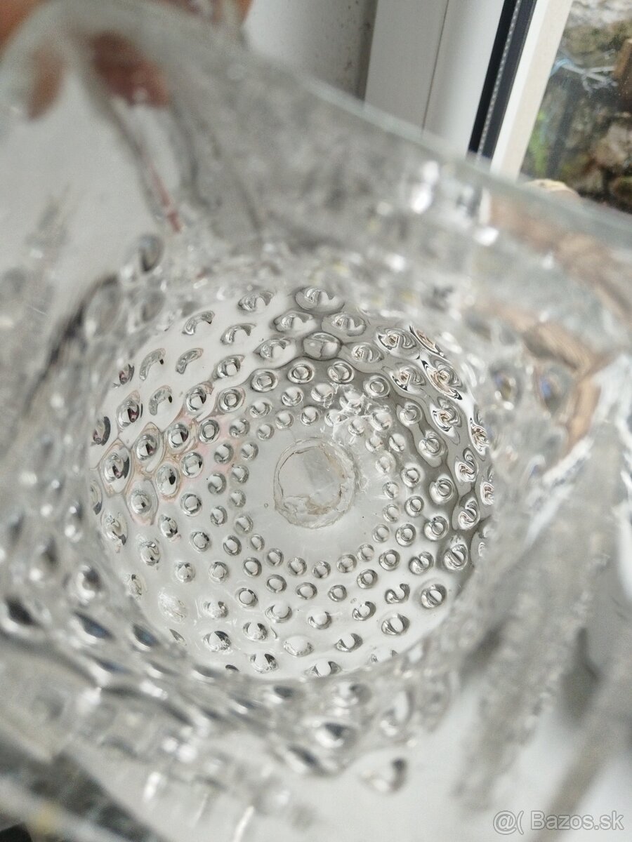 Starožitný sklený džbán - 9