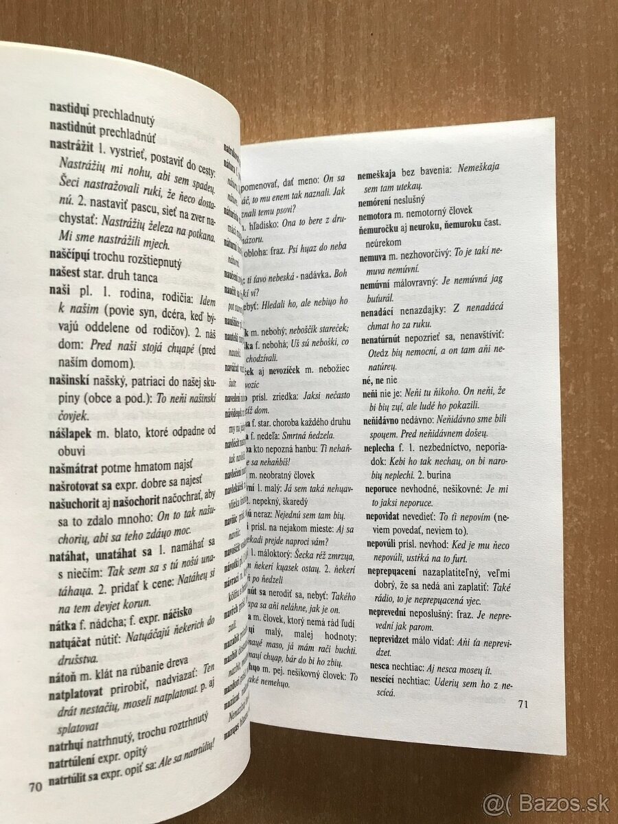 Daniel Hevier, Slovník slovenského slangu, Záhorácky slovník - 9