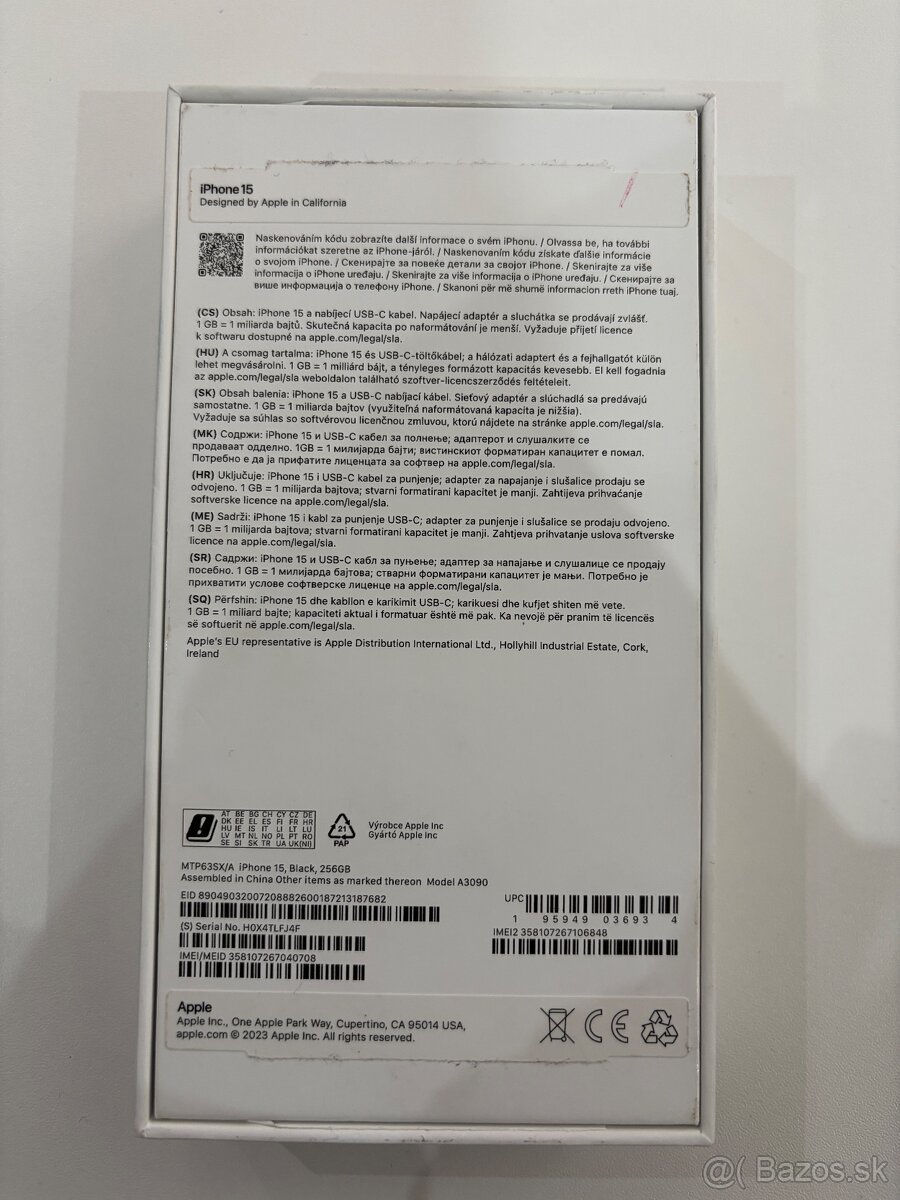 Predám iphone 15 256gb - 9