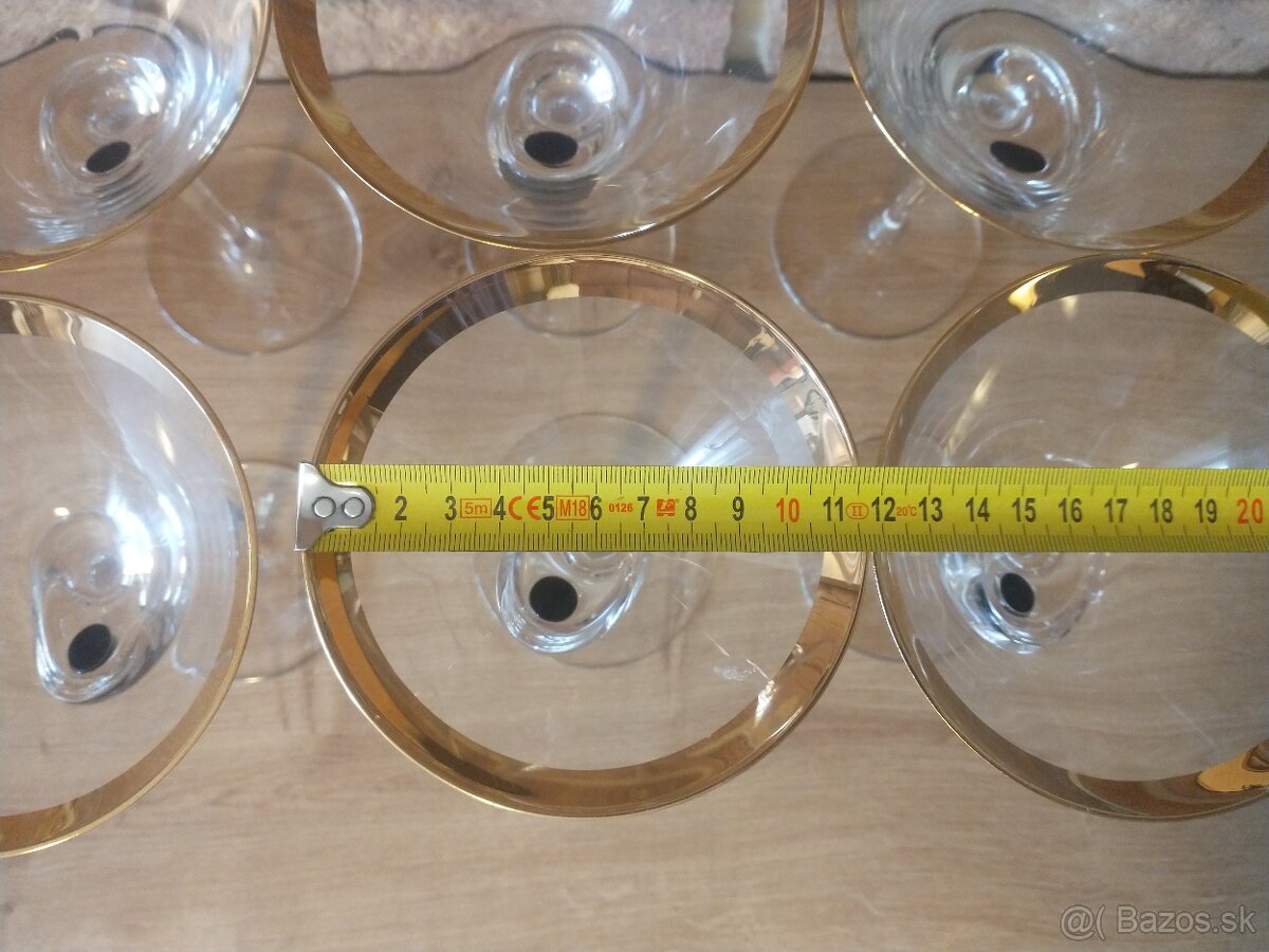 kryštál, žardiniéra, misa, poháre, popolník - 9