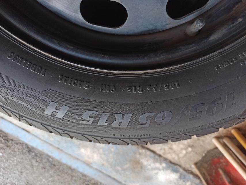 195/65 R15. 5x100 letná sada - 9