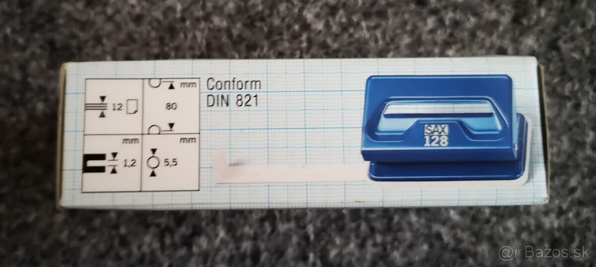 Kancelárske dierovače rôznych typov výrobcov SAX a LACO. - 9